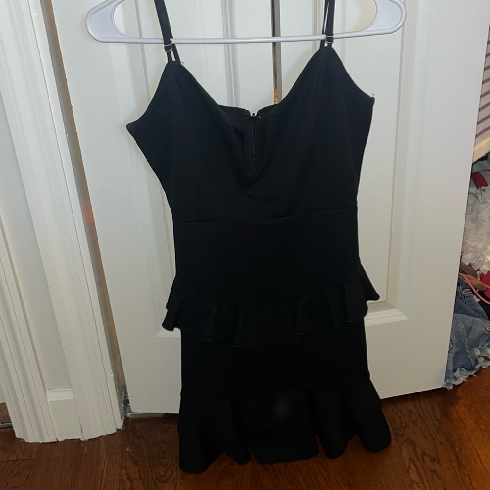 forever 21 black mini dress